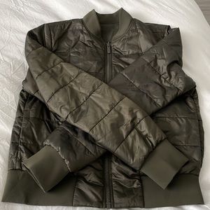 Lululemon Non-Stop Reversible Bomber Jacket Size 6